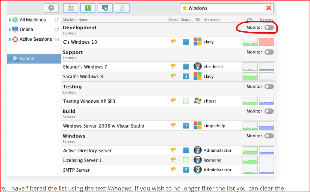 What is the "Monitor" toggle? - Remote Support and Access - SimpleHelp ...